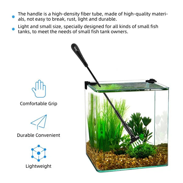 Hygger 4-in-1 Mini Aquarium Cleaning Tool Kit