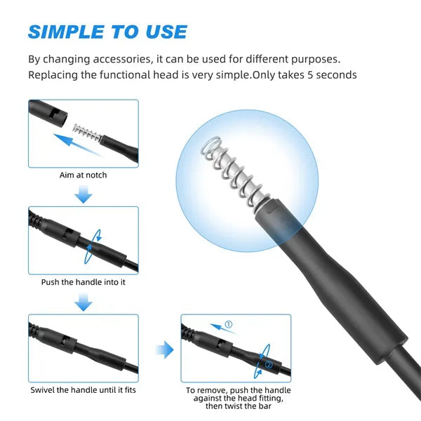 Hygger 4-in-1 Mini Aquarium Cleaning Tool Kit