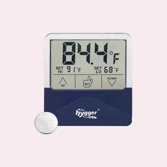 Hygger Transparency Digital Aquarium Thermometer