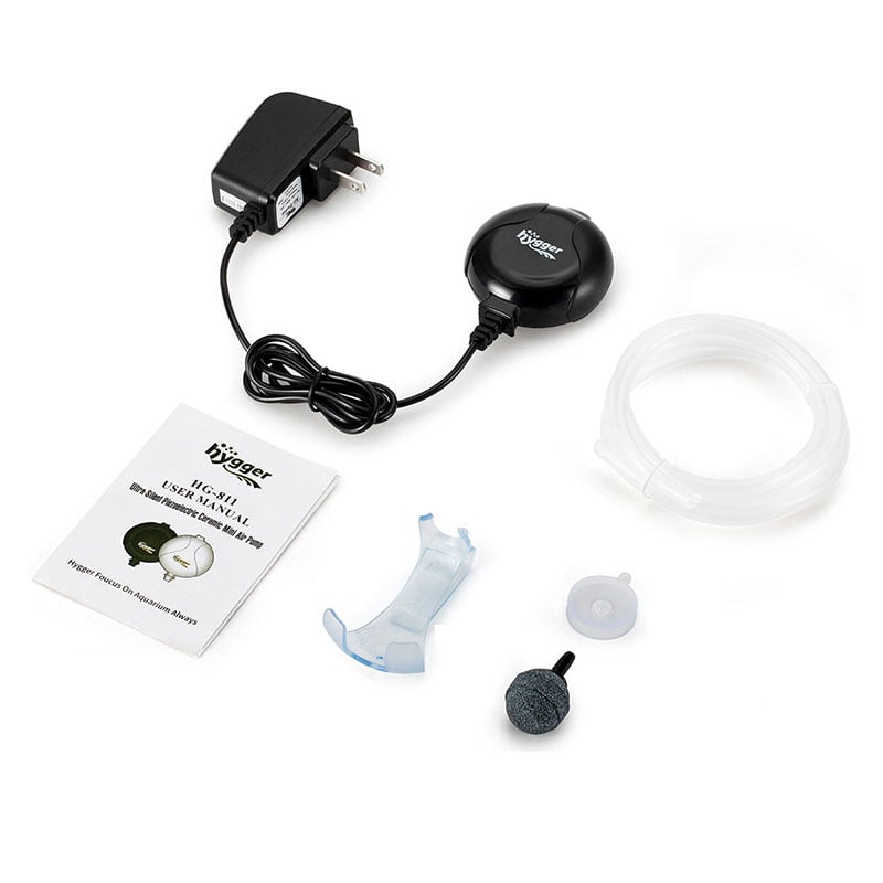 Hygger Ultra Silent Piezoelectric Ceramic Mini Air Pump