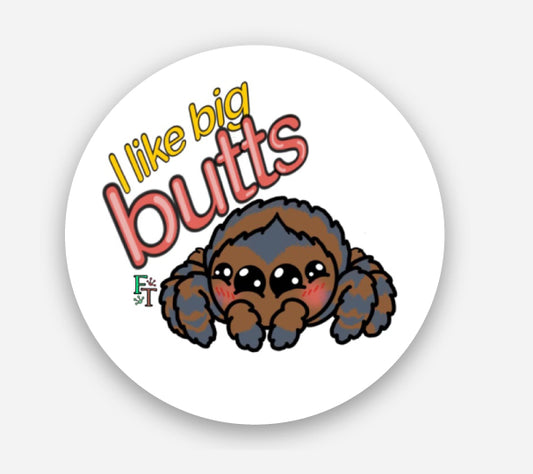 I Like Big Butts Sticker