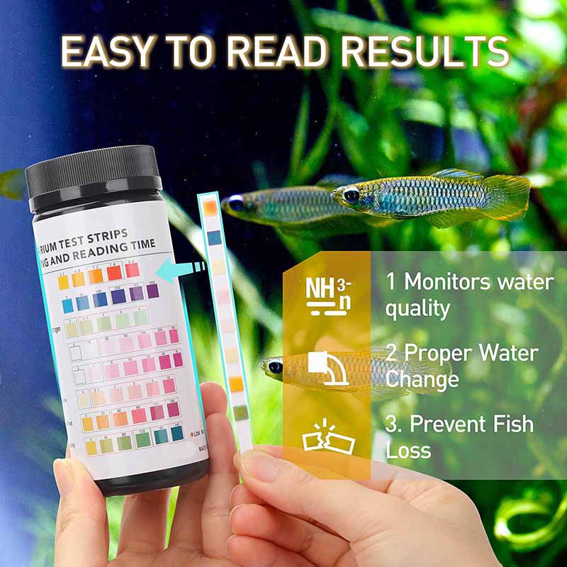 Hygger 8-in-1 Water Test Strips