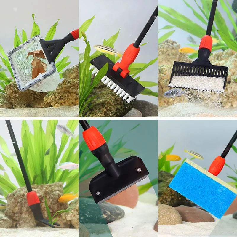 Hygger Aquarium Cleaning Set 6-in-1