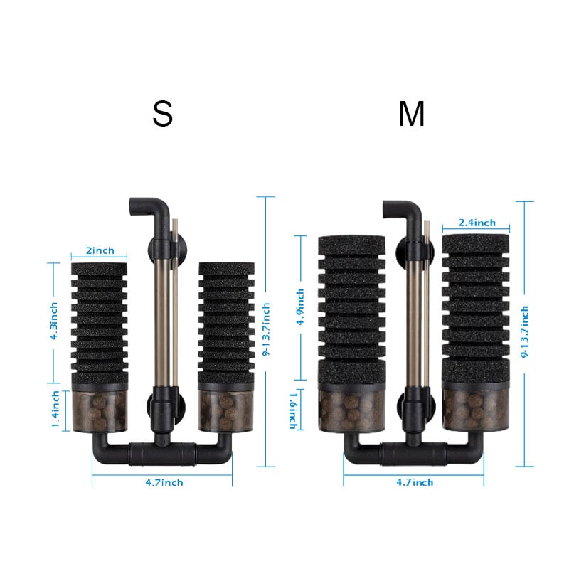Hygger Aquarium Biochemical Sponge FIlter