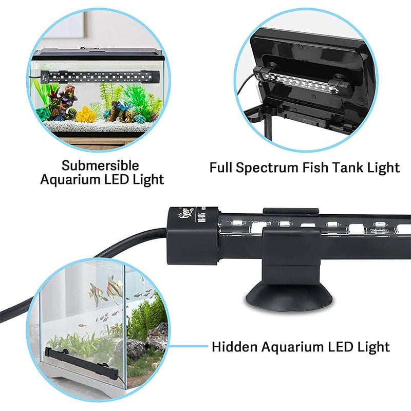 Hygger Full Spectrum Submersible Hidden Plant Light