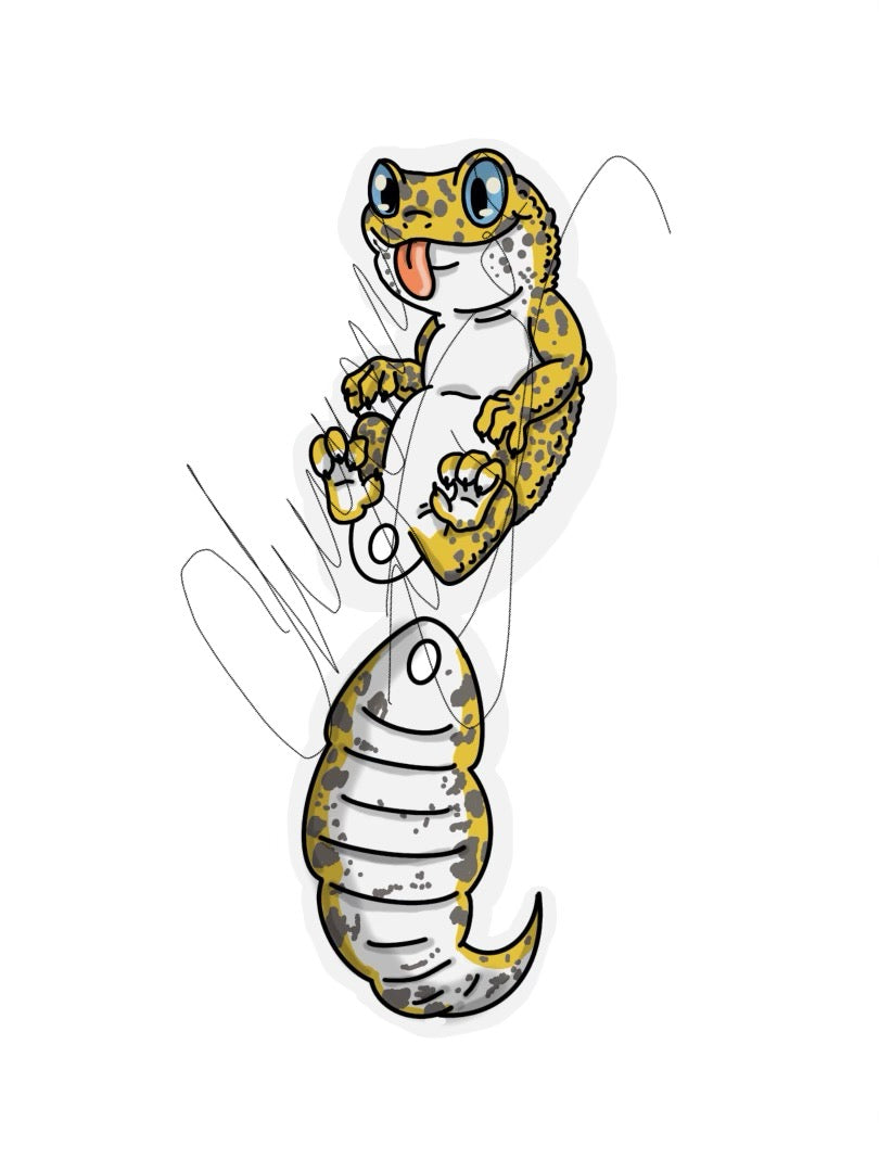 Leopard Gecko Charm