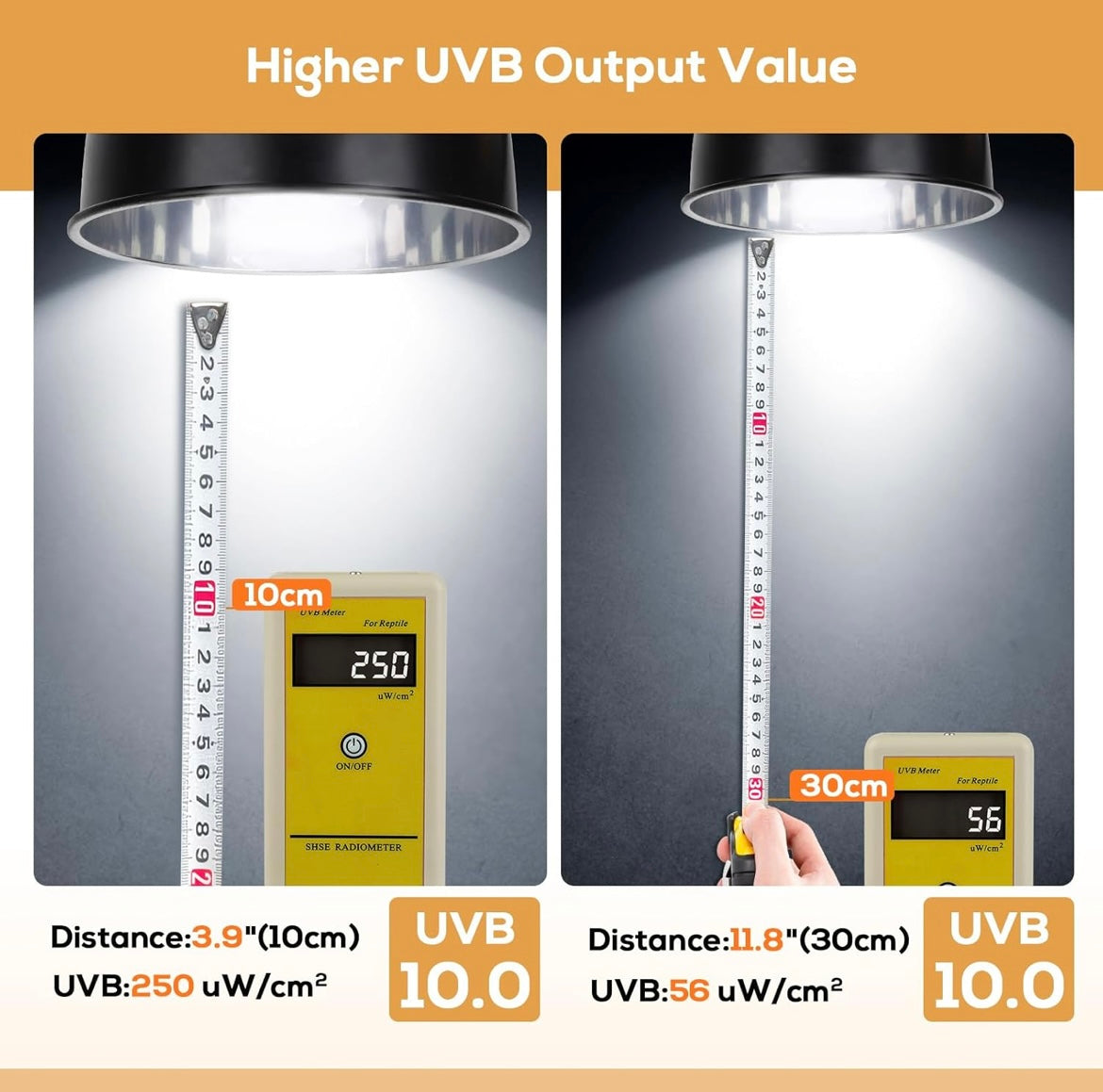Hygger Zoo Zoo 10.0 UVA/UVB Reptile Light Bulb