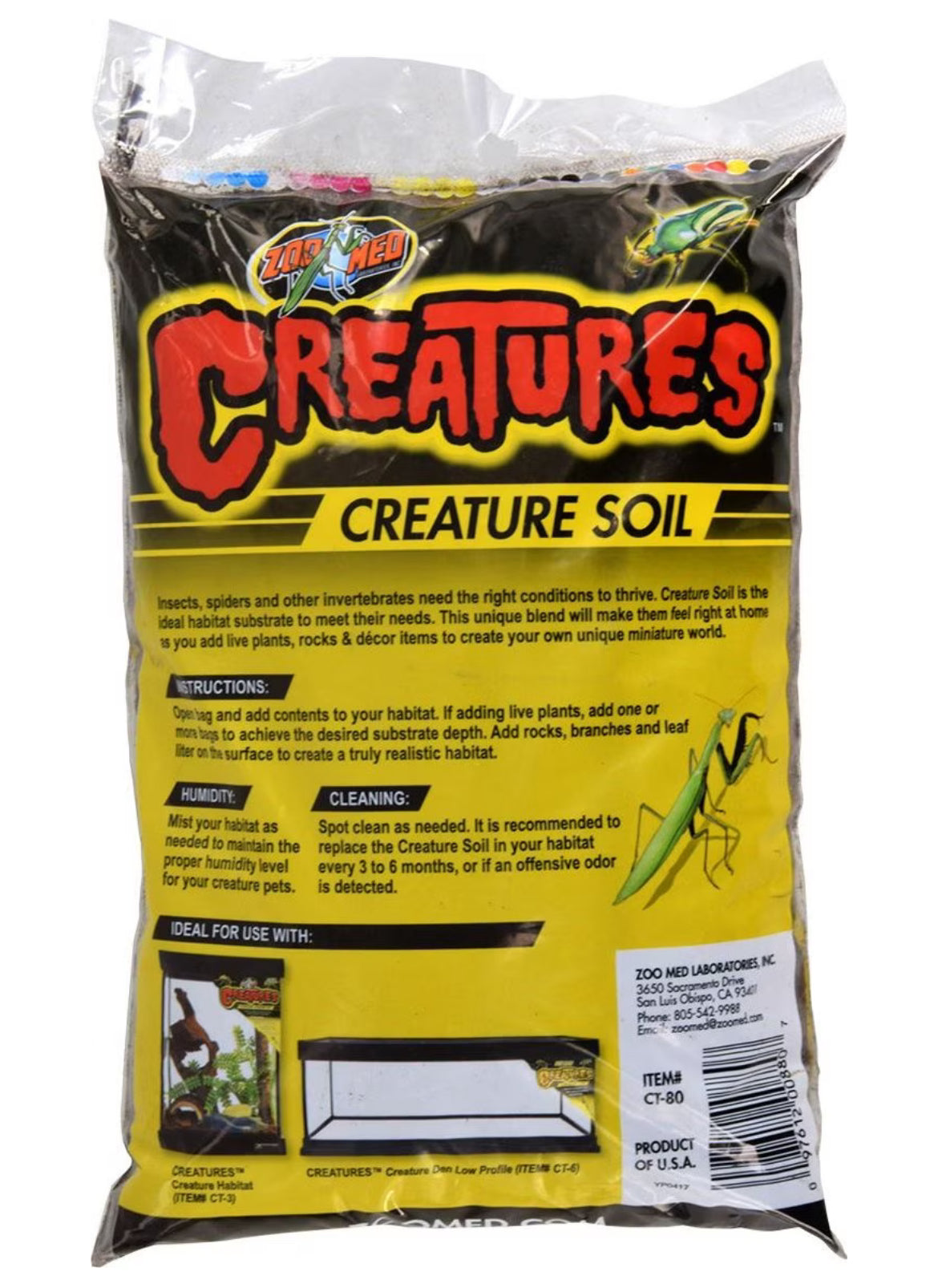 Zoo Med Creatures Creature Soil