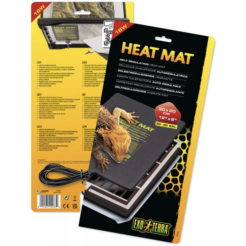 Exo Terra Heat Mat - PTC Carbon Fiber