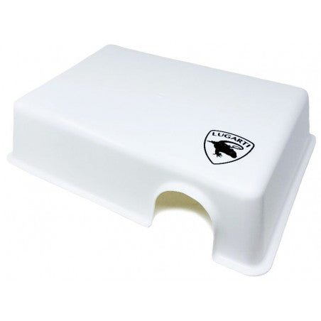 Lugarti Reptile Hide Box - White