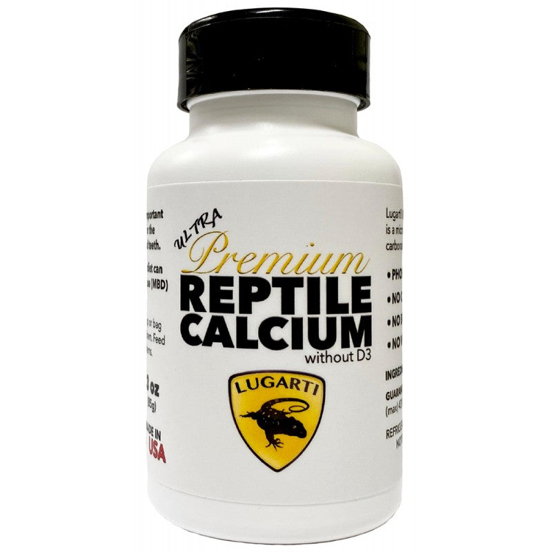 Lugarti Ultra Premium Reptile Calcium - Without D3