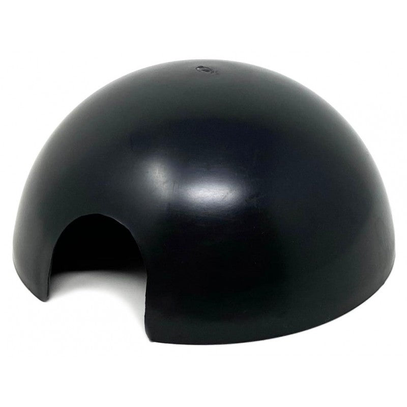 Lugarti Reptile Round Hide - Black