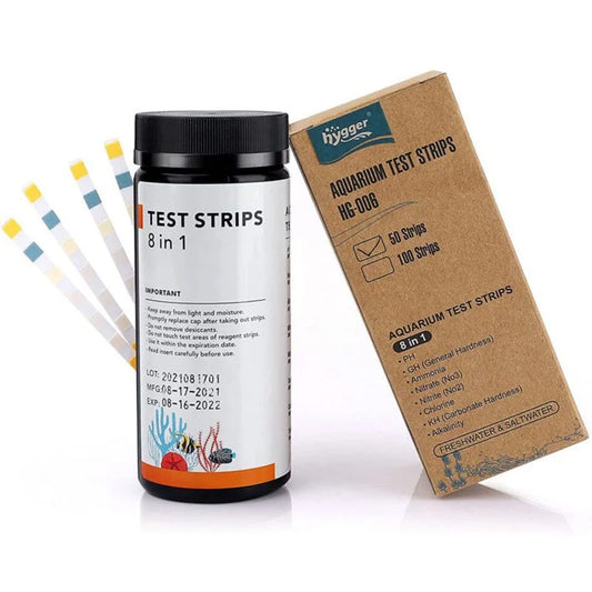 Hygger 8-in-1 Water Test Strips