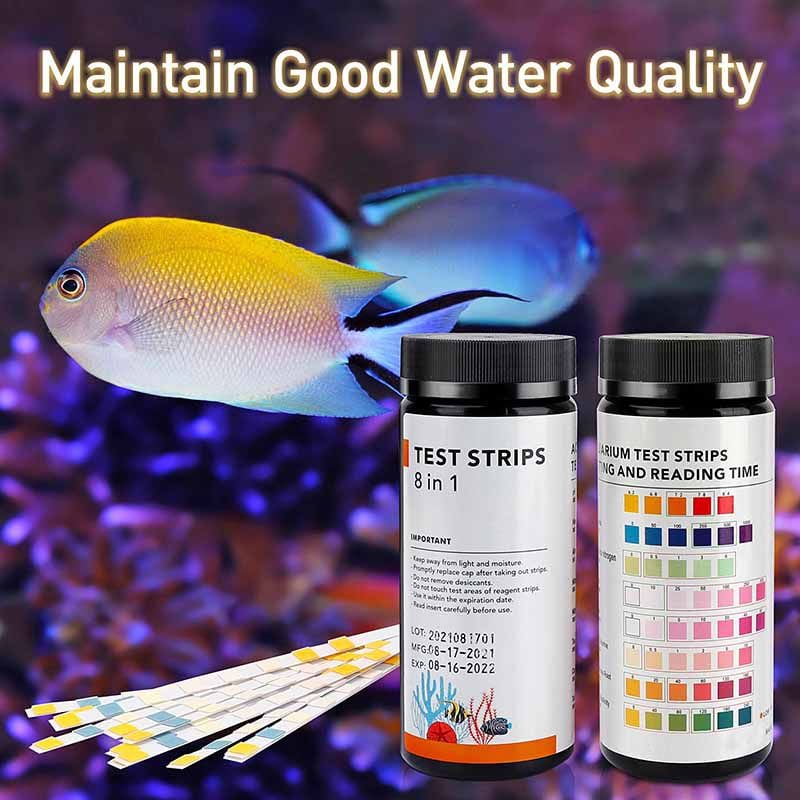 Hygger 8-in-1 Water Test Strips