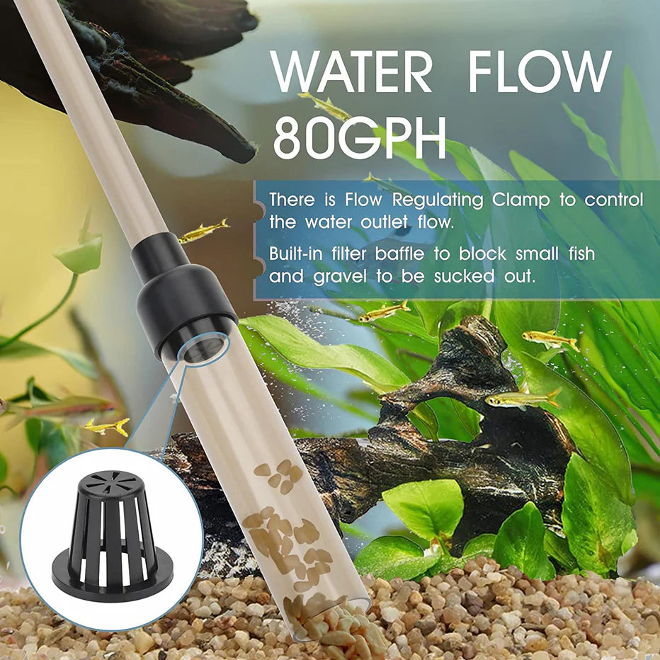Hygger Aquarium Gravel Cleaner
