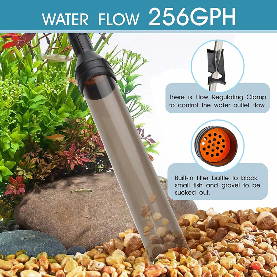 Hygger Aquarium Gravel Cleaner