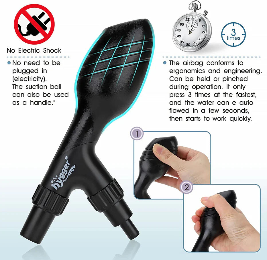 Hygger Aquarium Gravel Cleaner