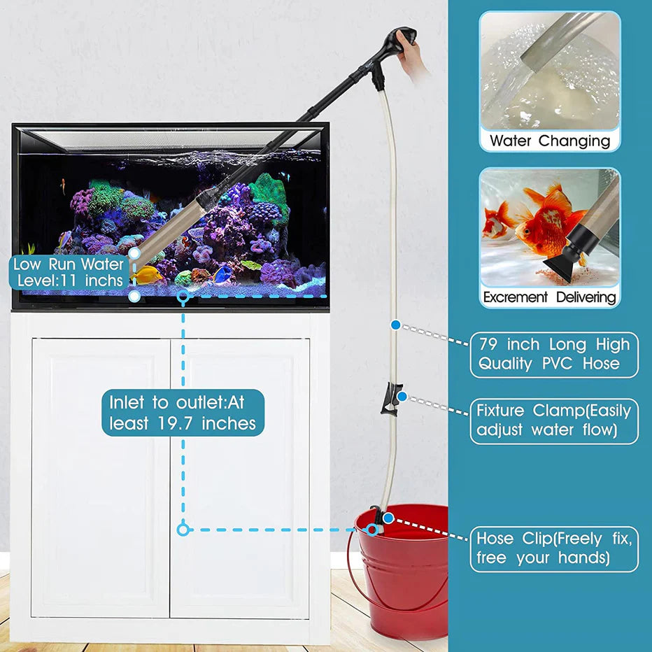Hygger Aquarium Gravel Cleaner