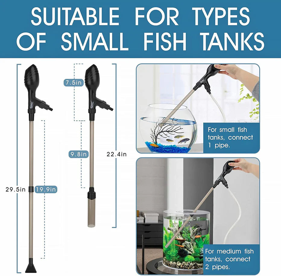 Hygger Aquarium Gravel Cleaner