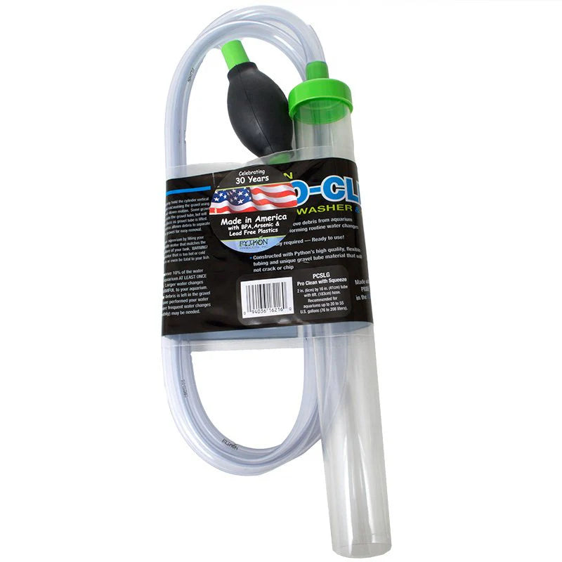 Python Products Pro-Clean Gravel Washer and Siphon Kit with Squeeze