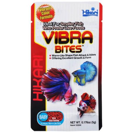 Hikari Vibra Bites Baby Tropical Fish Food