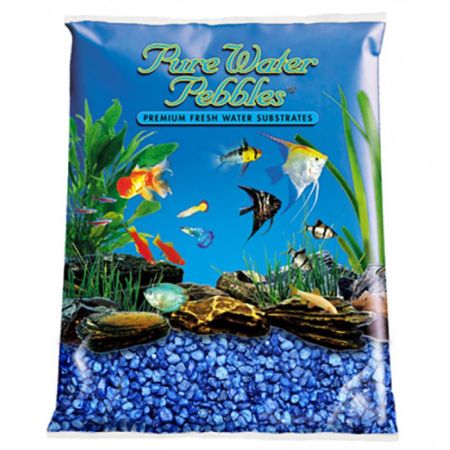 Pure Water Pebbles Aquarium Gravel - Marine Blue